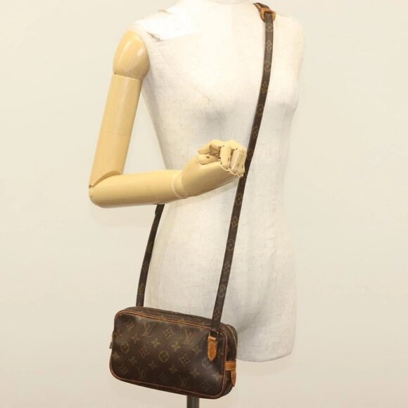 LOUIS VUITTON Monogram Marly Bandouliere Shoulder Bag M51828 LV Auth 138431 - Picture 15 of 16